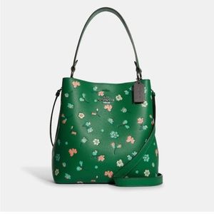 Coach Town Bucket Bag with Mystical Floral Priny